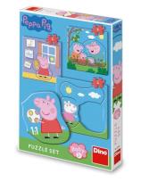Opakowanie Puzzle Baby 3w1 Świnka Peppa