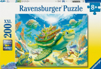 Opakowanie Puzzle dla dzieci 2D: Żółw 200el