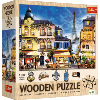 Opakowanie Puzzle drewniane 1000 Francuska uliczka TREFL