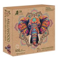Opakowanie Puzzle drewniane 400 Milliwood Słoń