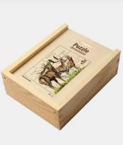 Opakowanie Puzzle drewniane Jeleniowate