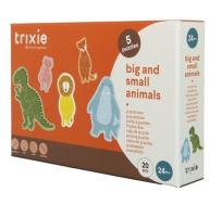 Opakowanie Puzzle Duże i małe zwierzęta 5 układanek