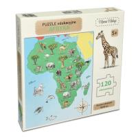 Opakowanie Puzzle edukacyjne Afryka 120el