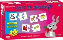 Opakowanie Puzzle edukacyjne Czyj to obiadek? ABINO