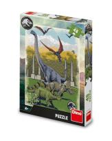 Opakowanie Puzzle Jurassic World Dinozaury 48el