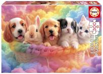 Opakowanie Puzzle Koledzy z koszyka 300 el 114071