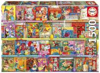Opakowanie Puzzle Kolorowanki dla dzieci 1500 el 114107