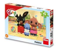 Opakowanie Puzzle Królik Bing maluje 24el