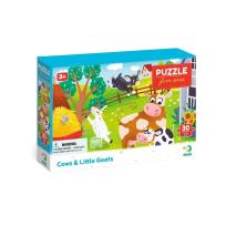 Opakowanie Puzzle Krowy i kozy 30el