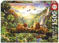 Opakowanie Puzzle Lwia rodzina 1500 el 114109