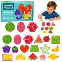 Opakowanie Puzzle magnetyczne edu Owoce 30el