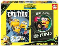 Opakowanie Puzzle Minionki 2 x 500 el 114292