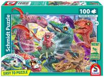Opakowanie Puzzle PQ 100 Duże przygody małych dinozaurów G3