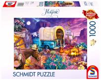 Opakowanie Puzzle PQ 1000 Jeff Haynie Biwak na Dzikim...