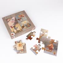 Opakowanie Puzzle Przyjaciele 4szt