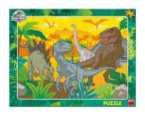 Opakowanie Puzzle ramkowe Jurassic World 40el