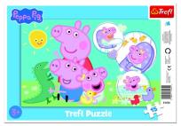 Opakowanie Puzzle ramkowe Świnka Peppa, Najmilsza świnka 15