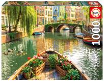 Opakowanie Puzzle Rejs po Amsterdamie/Niderlandy 1000 el 114101