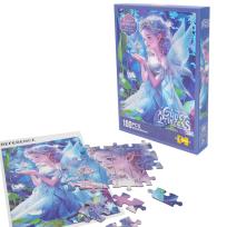Opakowanie Puzzle z brokatem księżniczka 100 elementów