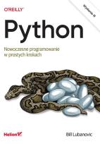 Okładka książki Python. Nowoczesne programowanie w prostych..