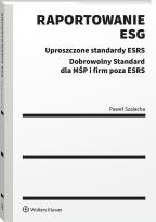 Okładka książki Raportowanie ESG