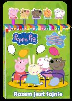 Okładka książki Razem jest fajnie. Świnka Peppa. Poznaj przyjaciół