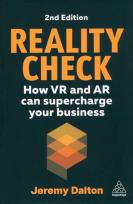 Okładka książki Reality Check: How VR and AR Can Supercharge Your Business wer. angielska