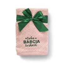 Opakowanie Ręcznik z dedykacją dla Babci