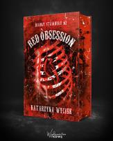 Okładka książki Red Obsession (ilustrowane brzegi)