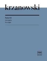 Okładka książki Relief III na organy