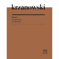 Okładka książki Relief V na wiolonczelę solo