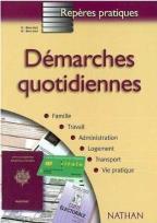 Okładka książki Reperes pratiques Demarches quotidiennes
