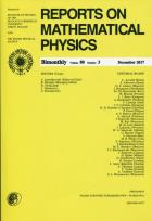 Opakowanie Reports on Mathematical Physics 54/1 wer.eksp.