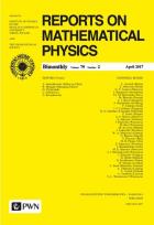 Okładka książki Reports on Mathematical Physics 79/2