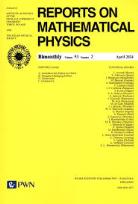 Okładka książki Reports on Mathematical Physics 93/2