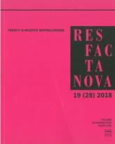 Okładka książki Res Facta Nova 19(28) 2018
