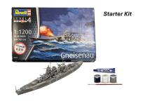 Opakowanie Revell Starter Kit - Battleship Gneisenau