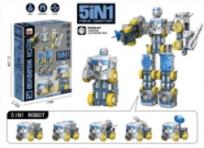 Opakowanie Robot 5w1 skręcany niebieski