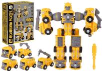 Opakowanie Robot 5w1 skręcany żółty