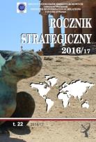 Okładka książki Rocznik Strategiczny T.22 2016/17