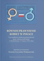 Okładka książki Równouprawnienie kobiet w Polsce