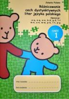 Okładka książki Różnicowanie cech dystynktywnych liter cz.1