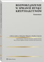Okładka książki Rozporządzenie w sprawie rynku kryptoaktywów. Komentarz