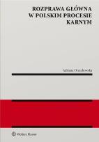Okładka książki Rozprawa  główna w polskim procesie karnym
