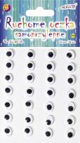 Opakowanie Ruchome oczka samoprzylepne 10mm 28szt