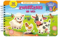 Okładka książki Rzepkowe zabawy. Zwierzaki na wsi