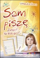 Okładka książki Sam piszę Zeszyt do kaligrafii