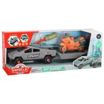 Opakowanie Samochód do montażu z przyczepą i motorem