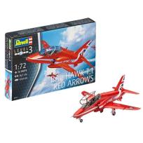 Opakowanie Samolot do sklejania Revell Bae hawk T.1 red 04921