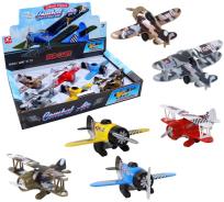 Opakowanie Samolot metalowy napęd pull back MIX